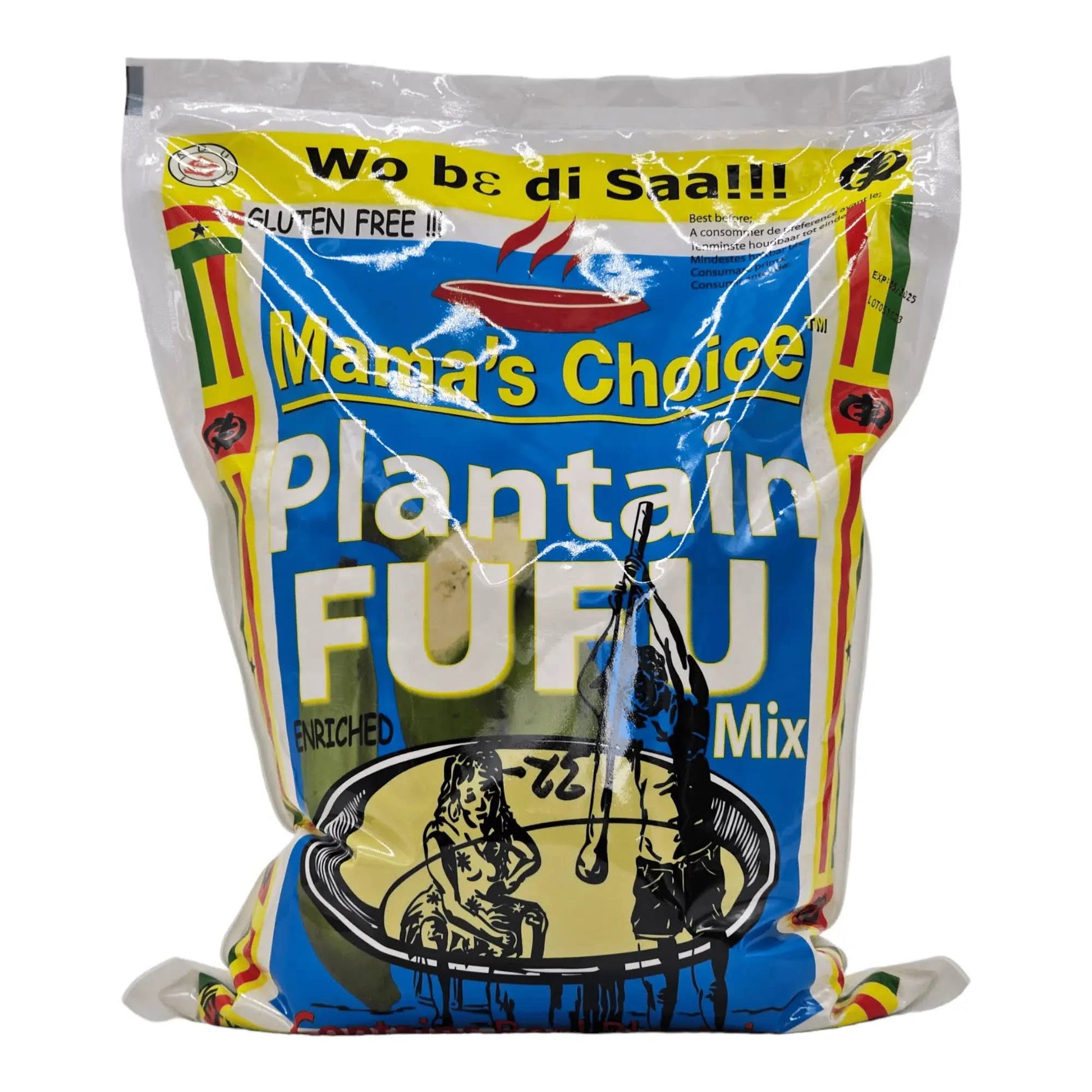 Mama's Choice Plantain Fufu | 4.08KG Make I Shop
