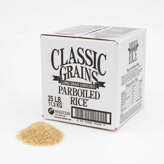 Classic Grains Parboiled Long Grain Rice 25 lb Bag